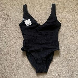 Santa Caterina Women’s black medium one piece swimsuit Monday Swimwear